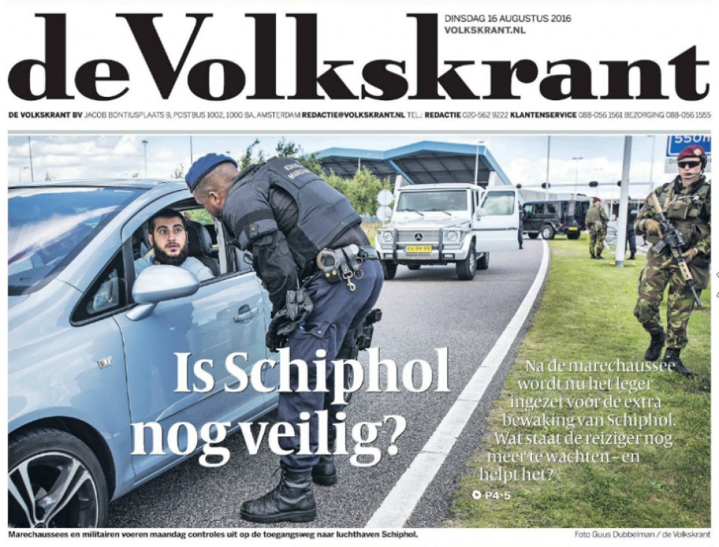 Volkskrant 16 August 2016